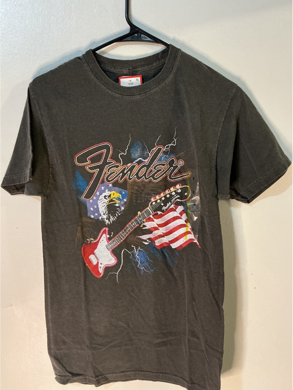 Fender Guitar patriotic shirt